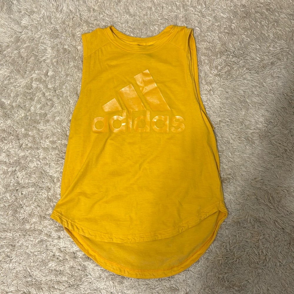 Adidas sleeveless small shirt
